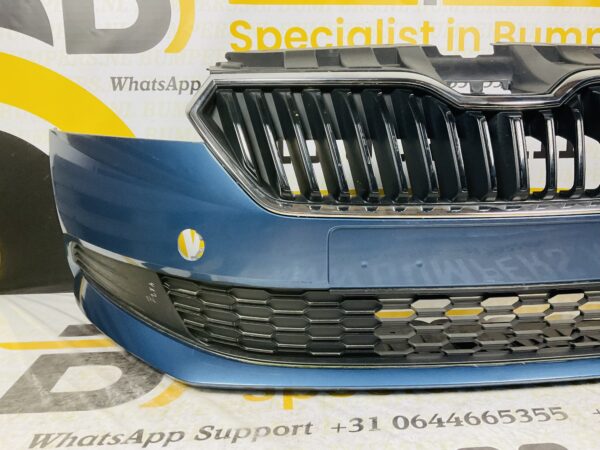 Bumper Skoda Fabia 3 Facelift 2018-2020 Voorbumper 2-H7-1451