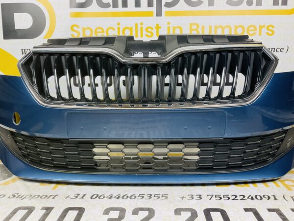 Bumper Skoda Fabia 3 Facelift 2018-2020 Voorbumper 2-H7-1451