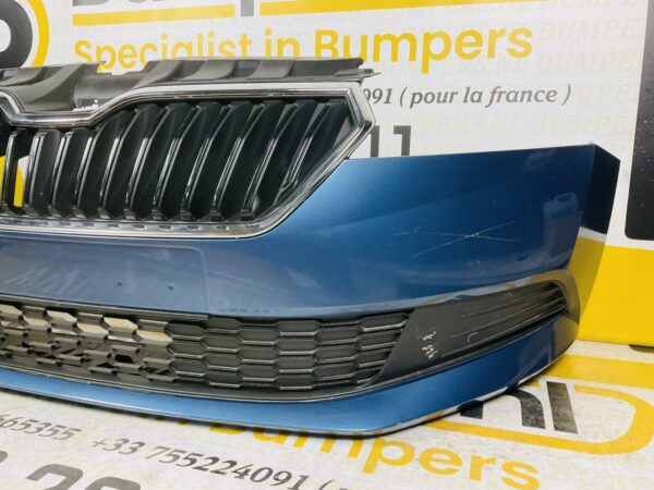 Bumper Skoda Fabia 3 Facelift 2018-2020 Voorbumper 2-H7-1451