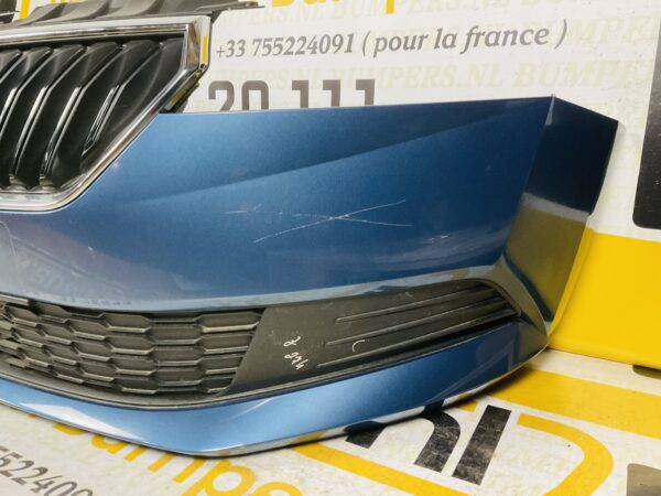 Bumper Skoda Fabia 3 Facelift 2018-2020 Voorbumper 2-H7-1451