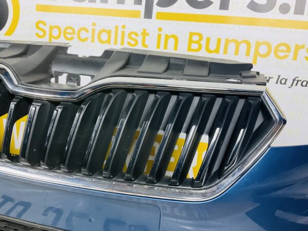 Bumper Skoda Fabia 3 Facelift 2018-2020 Voorbumper 2-H7-1451