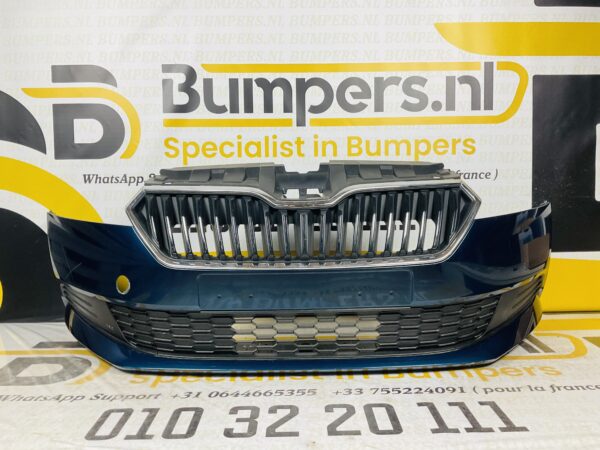 Bumper Skoda Fabia 3 Facelift 2018-2020 Voorbumper 2-H7-1455