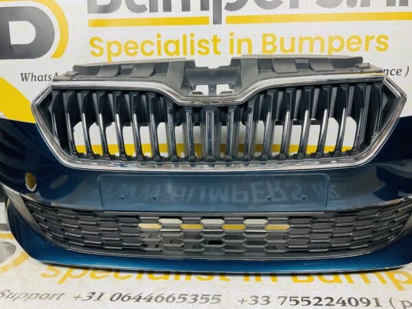 Bumper Skoda Fabia 3 Facelift 2018-2020 Voorbumper 2-H7-1455