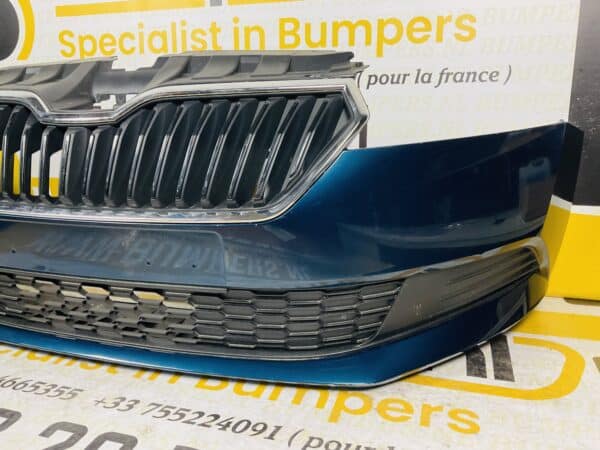 Bumper Skoda Fabia 3 Facelift 2018-2020 Voorbumper 2-H7-1455