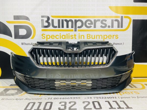 Bumper Skoda Fabia 3 Facelift 2018-2020 Voorbumper 2-H7-1461
