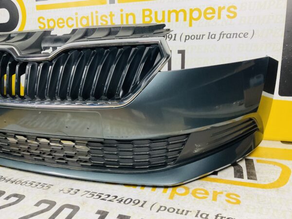 Bumper Skoda Fabia 3 Facelift 2018-2020 Voorbumper 2-H7-1461