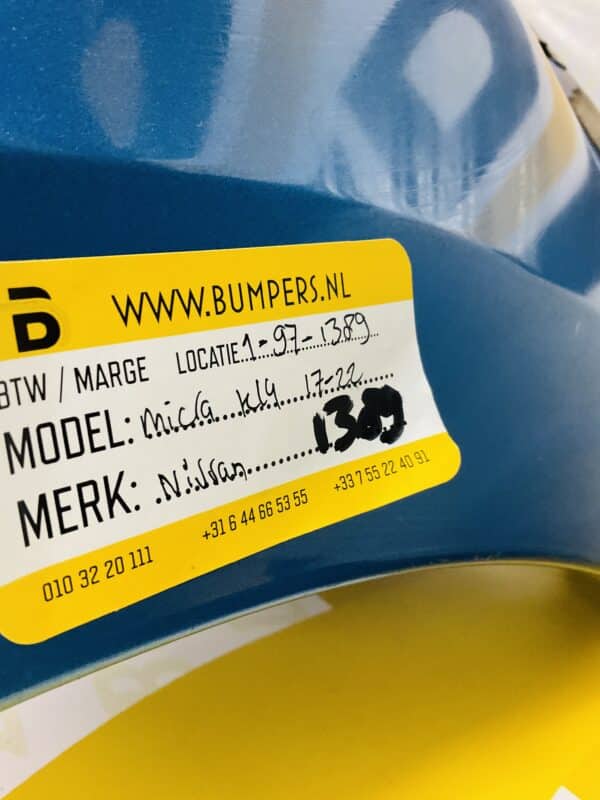Bumper Nissan Micra K14 2017-2022 Voorbumper 1-G7-1389