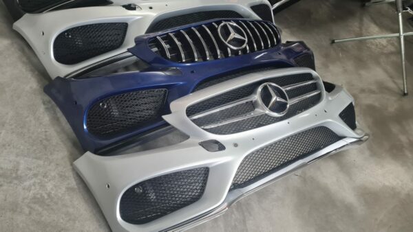 BUMPER MERCEDES C KLASSE W205 AMG VOORBUMPER DIVERSE UITVOERING OP VOORRAAD