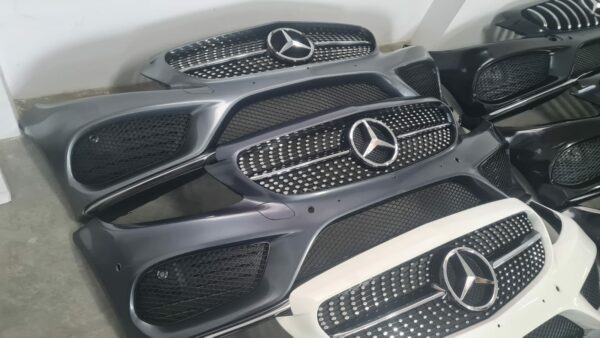 BUMPER MERCEDES C KLASSE W205 AMG VOORBUMPER DIVERSE UITVOERING OP VOORRAAD