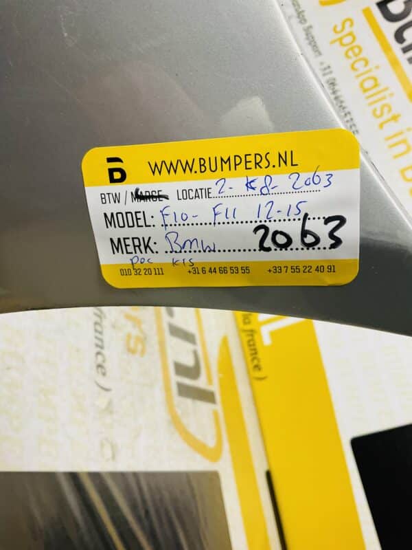 Bumper 5 Serie F10 F11 2012-2015 4xpdc kls Voorbumper 2-K8-2063