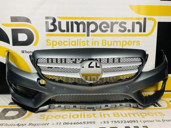 Bumper Mercedes C Klasse W205 AMG 2014-2017 Voorbumper 1-A4-1582