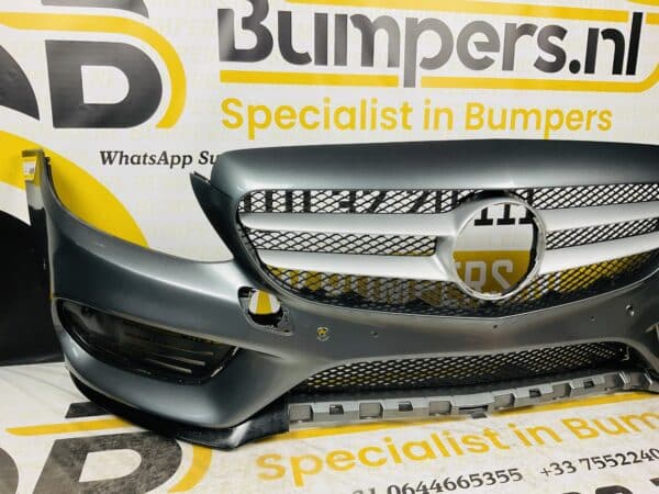 Bumper Mercedes C Klasse W205 AMG 2014-2017 Voorbumper 1-A4-1582
