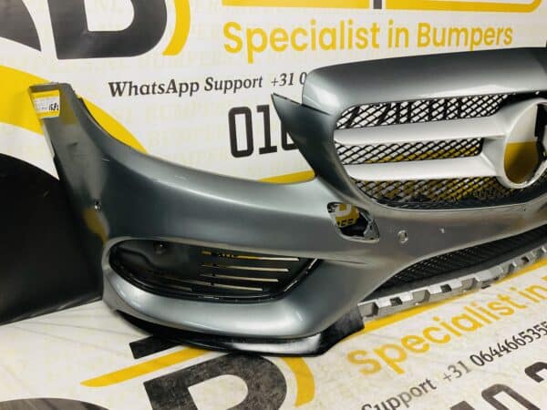 Bumper Mercedes C Klasse W205 AMG 2014-2017 Voorbumper 1-A4-1582