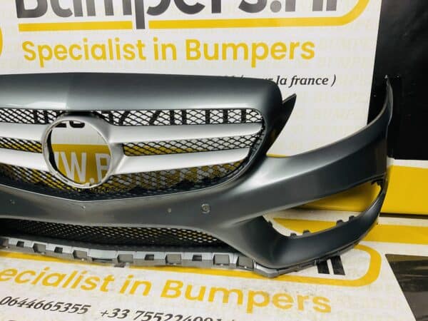 Bumper Mercedes C Klasse W205 AMG 2014-2017 Voorbumper 1-A4-1582