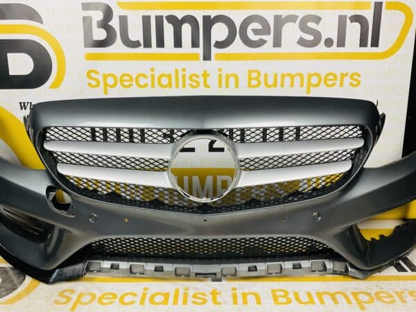 Bumper Mercedes C Klasse W205 AMG 2014-2017 Voorbumper 1-A4-1582