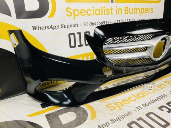 Bumper Mercedes C Klasse W205 Facelift 2017-2021 Voorbumper 1-A4-1585