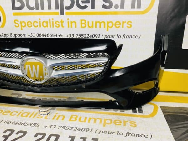 Bumper Mercedes C Klasse W205 Facelift 2017-2021 Voorbumper 1-A4-1585