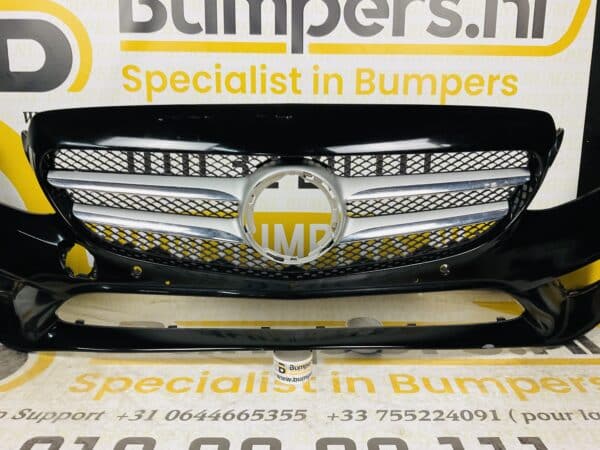 Bumper Mercedes C Klasse W205 Facelift 2017-2021 Voorbumper 1-A4-1585