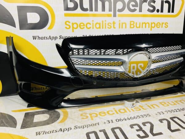 Bumper Mercedes C Klasse W205 Facelift 2017-2021 Voorbumper 1-A4-1586
