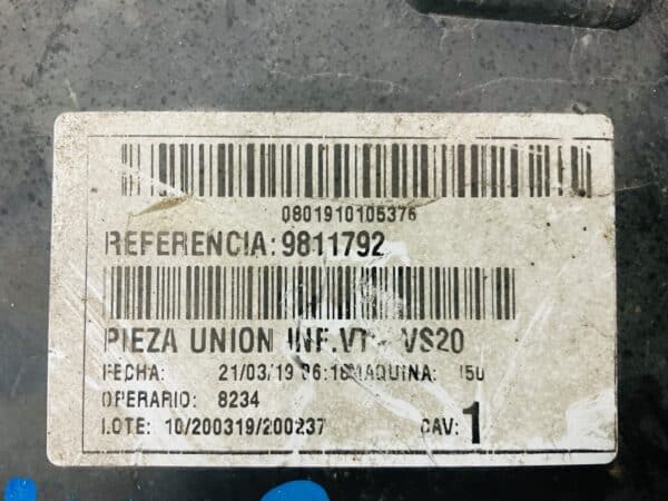 Onderplaat Mercedes W447 A4478850036 2-L3-042