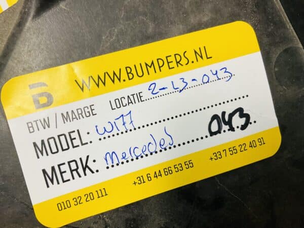 Onderplaat Mercedes A Klasse W177 A1778851400 Normaal 2-L3C-043