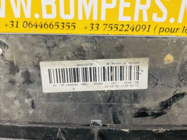 Bumper BMW 5 Serie G30 G31 6xpdc Voorbumper 2-K9-1827