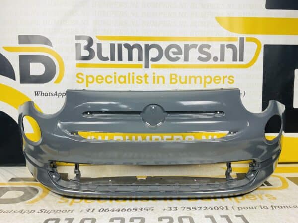 Bumper Fiat 500 Facelift Lounge 2015-2021 Voorbumper 2-B8-1903