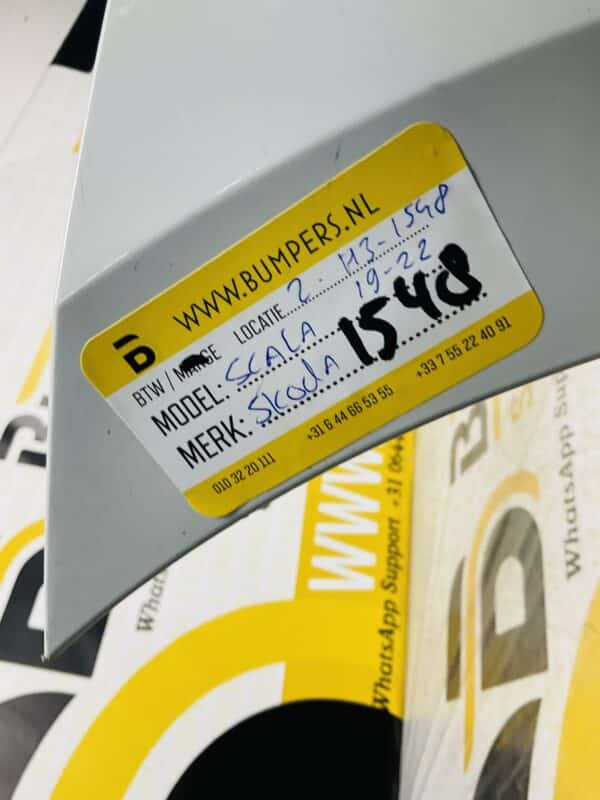 Bumper Skoda Scala 2019-2022 Voorbumper 2-H3-1548