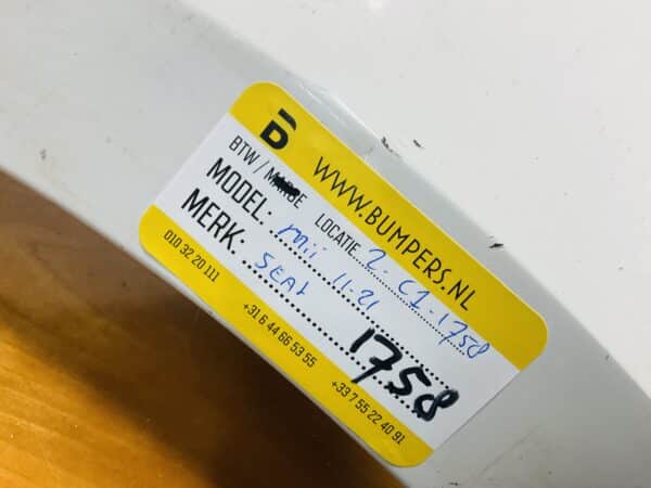 Bumper Seat MII 2011-2021 Voorbumper 2-C1-1758
