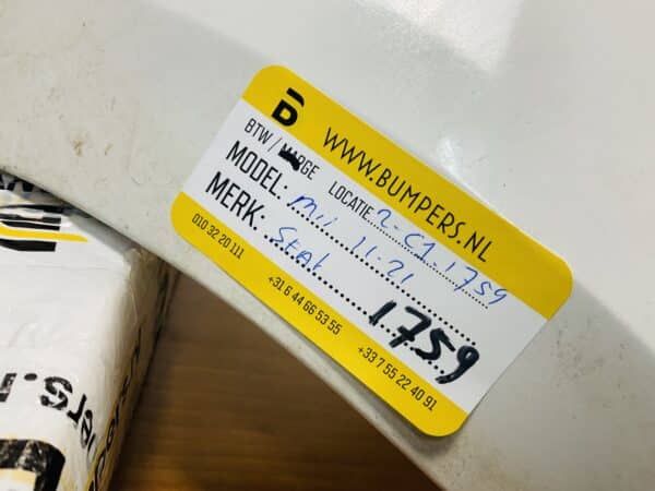Bumper Seat MII 2011-2021 Voorbumper 2-C1-1759