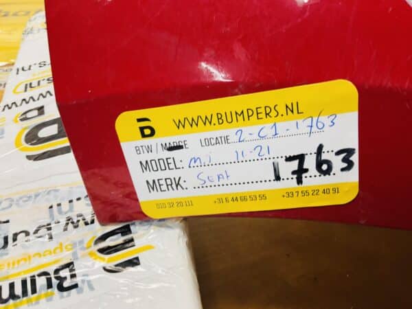 Bumper Seat MII 2011-2021 Voorbumper 2-C1-1763