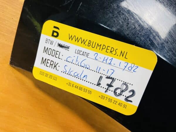 Bumper Skoda Citigo Facelift 2017-2022 Voorbumper 2-H1-1782