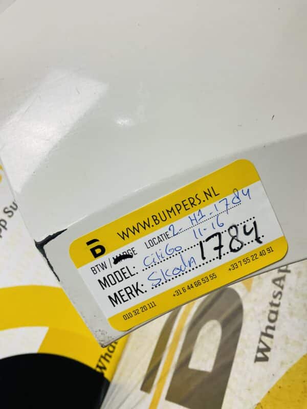 Bumper Skoda Citigo 2011-2016 Voorbumper 2-H1-1784