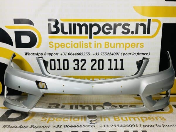 Bumper Mercedes C Klasse W204 AMG Facelift 2011-2013 Voorbumper 1-A1-1587
