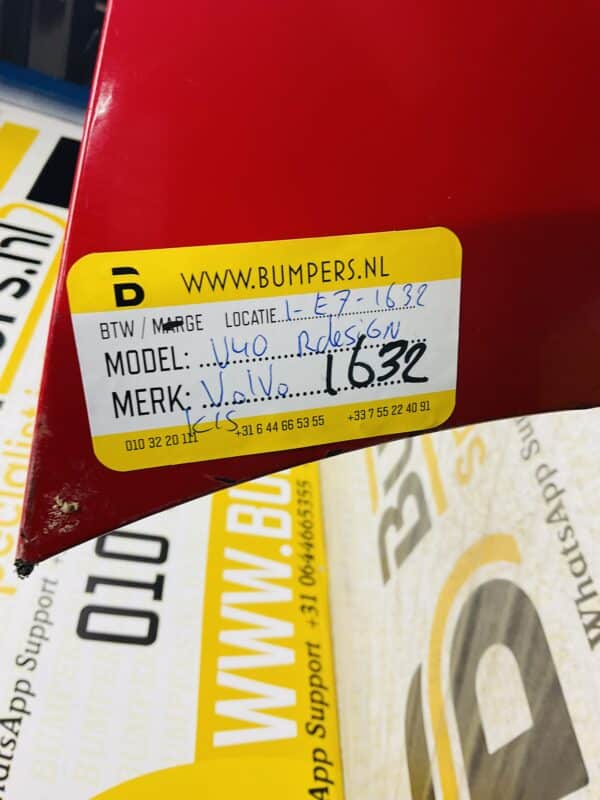 Bumper Volvo V40 R-Design Rdesign KLS Voorbumper 1-E7-1632