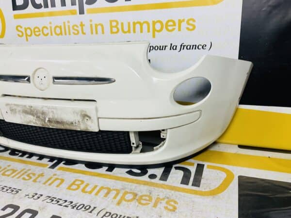 Bumper Fiat 500 2008-2015 Voorbumper 2-B3-2017