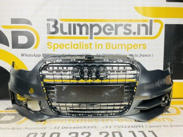 Bumper Audi A1 S1 2010-2015 S-Line SLine Voorbumper 1-H2-1684