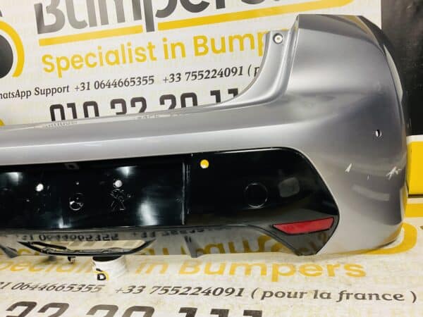Bumper Peugeot 208 GT GT-Line 2020-2022 6xpdc Achterbumper 1-F2-1697