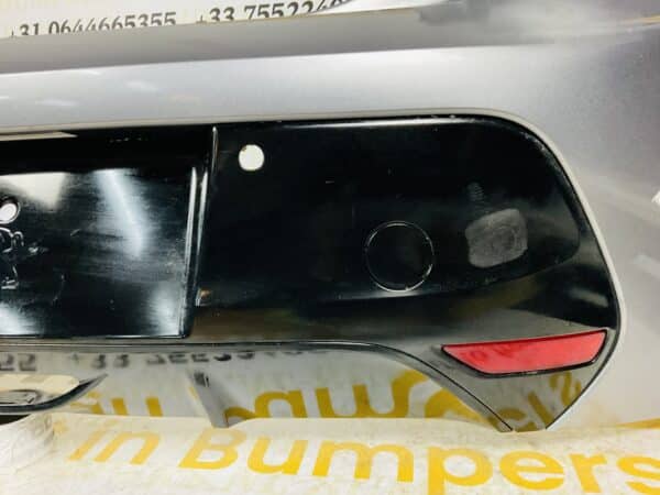 Bumper Peugeot 208 GT GT-Line 2020-2022 6xpdc Achterbumper 1-F2-1697