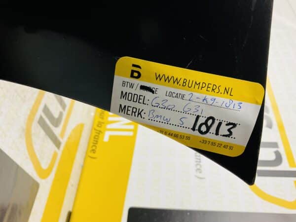 Bumper BMW 5 Serie G30 G31 4X PDC Voorbumper 2-K9-1813
