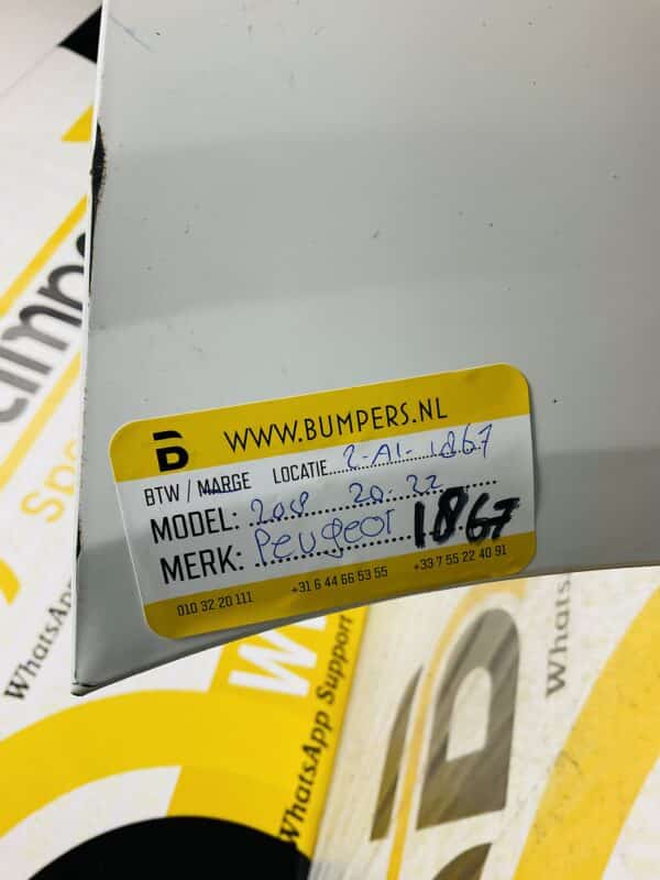 Bumper Peugeot 208 2020-2022 Voorbumper 2-A1-1867