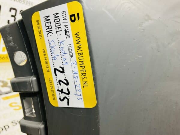 Bumper Skoda Kodiaq 2016-2021 Voorbumper 2-H5-2275