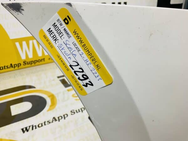 Bumper Skoda Scala 2020-2022 Voorbumper 2-H3-2293