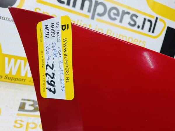 Bumper Skoda Scala 2020-2022 Voorbumper 2-H3-2297