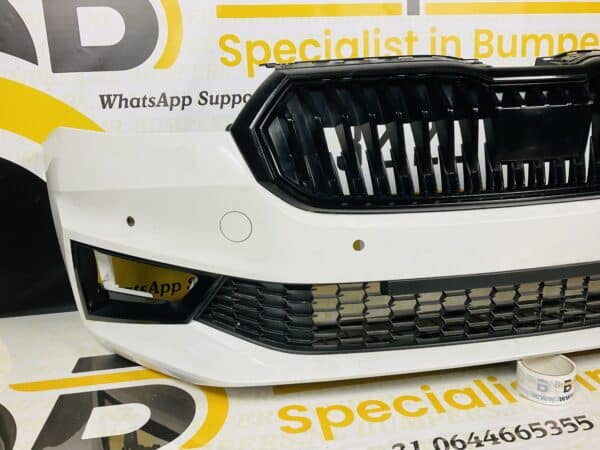 Bumper Skoda Fabia 4 2021-2022 Voorbumper 2-H9-2307
