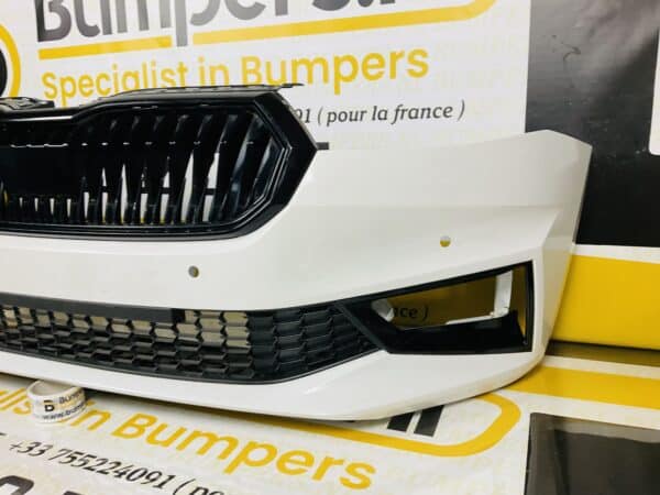 Bumper Skoda Fabia 4 2021-2022 Voorbumper 2-H9-2301