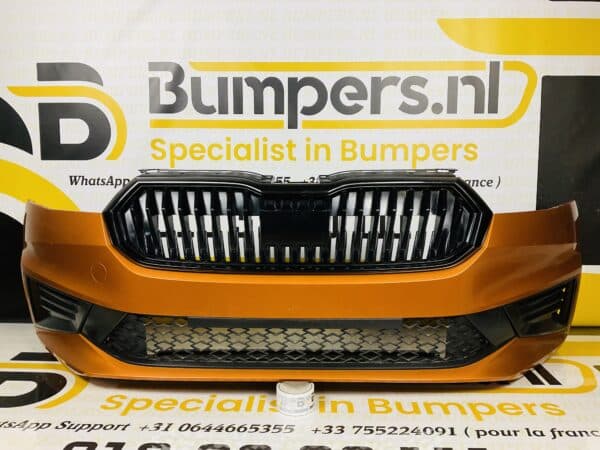 Bumper Skoda Fabia 4 2021-2022 Voorbumper 2-H9-2303