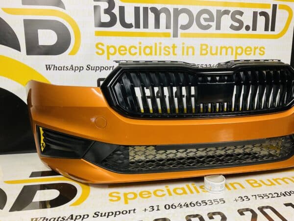 Bumper Skoda Fabia 4 2021-2022 Voorbumper 2-H9-2303