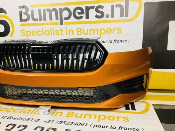Bumper Skoda Fabia 4 2021-2022 Voorbumper 2-H9-2303