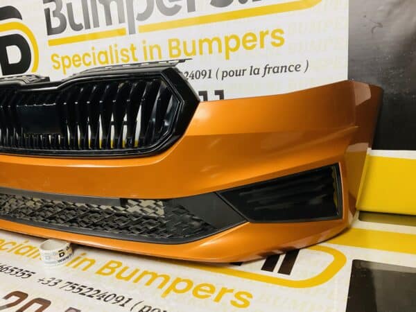 Bumper Skoda Fabia 4 2021-2022 Voorbumper 2-H9-2303